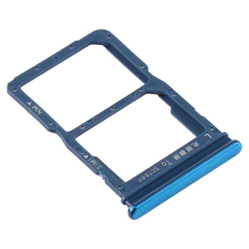 SIM Card Tray + NM Card Tray for Huawei P Smart 2020 (Black)