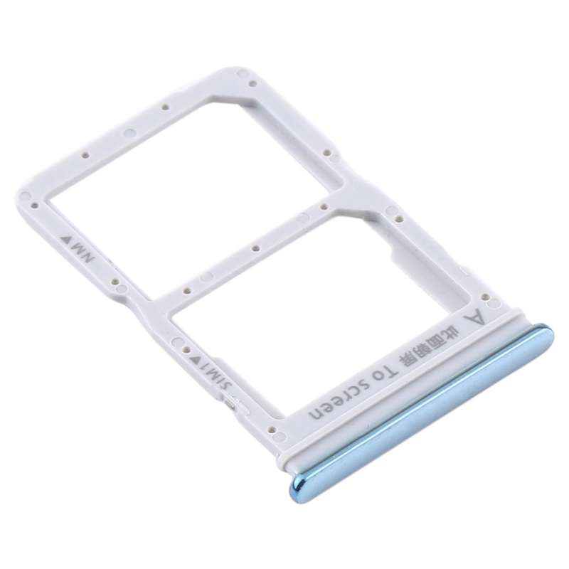 SIM Card Tray + NM Card Tray for Huawei P Smart 2020 (Black)