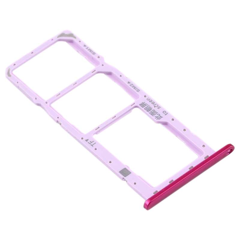 SIM Card Tray + SIM Card Tray + Micro SD Card Tray for Huawei Y6 Pro (2019) (Green)