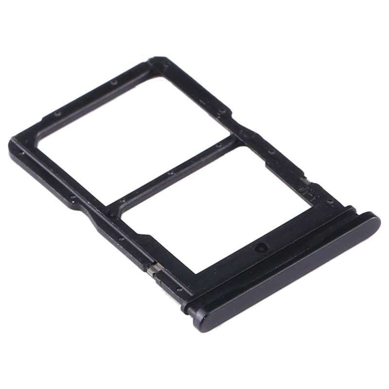 SIM Card Tray + NM Card Tray for Huawei Y8p (Blue)