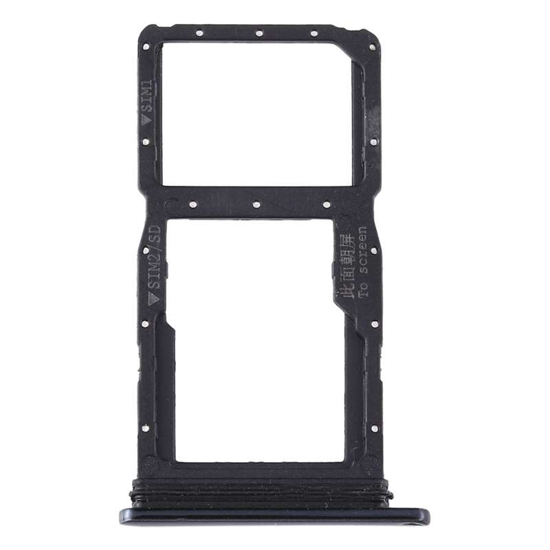 SIM Card Tray + SIM Card Tray / Micro SD Card Tray for Huawei P20 Lite (2019) (Blue)