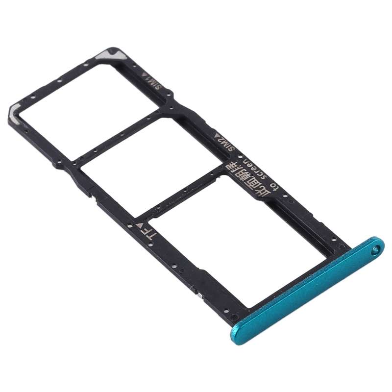 SIM Card Tray + SIM Card Tray + Micro SD Card Tray for Huawei Y6p (Baby Blue)