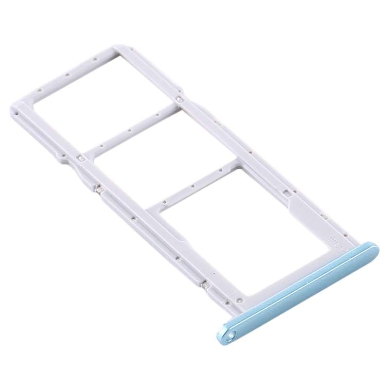 SIM Card Tray + SIM Card Tray / Micro SD Card Tray for Huawei P20 Lite (2019) (Blue)