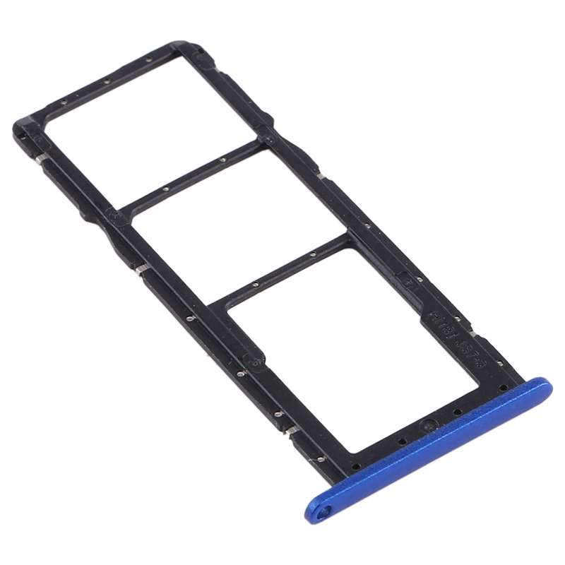 SIM Card Tray + SIM Card Tray + Micro SD Card Tray for Huawei Y8s (Purple)