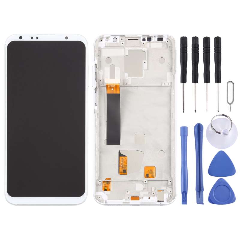 TFT LCD Screen for Meizu 16 Plus Digitizer Full Assembly with Frame, Not Supporting Fingerprint Iden