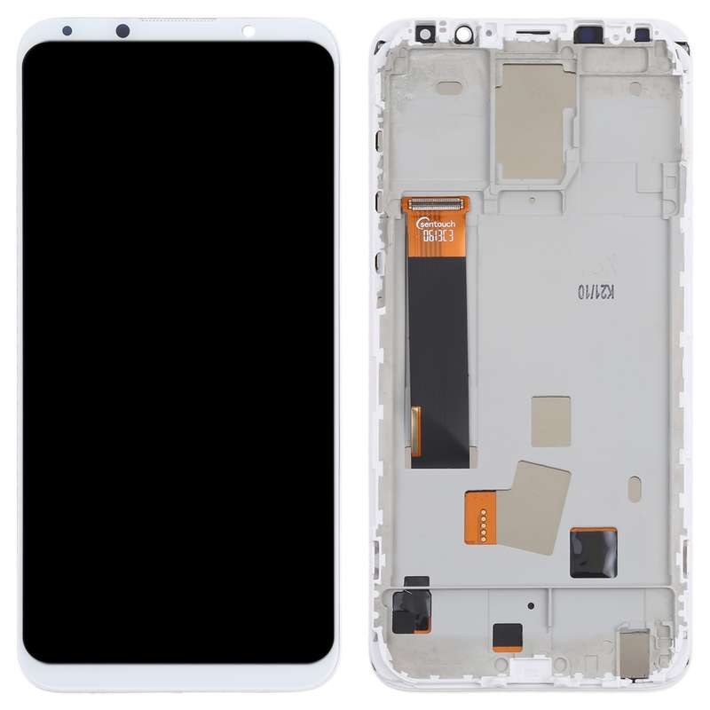 TFT LCD Screen for Meizu 16X Digitizer Full Assembly with Frame, Not Supporting Fingerprint Identifi