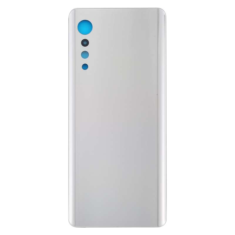 Battery Back Cover for LG Velvet LMG910EMW LM-G910EMW / Velvet 5G LM-G900N LM-G900EM(Black)