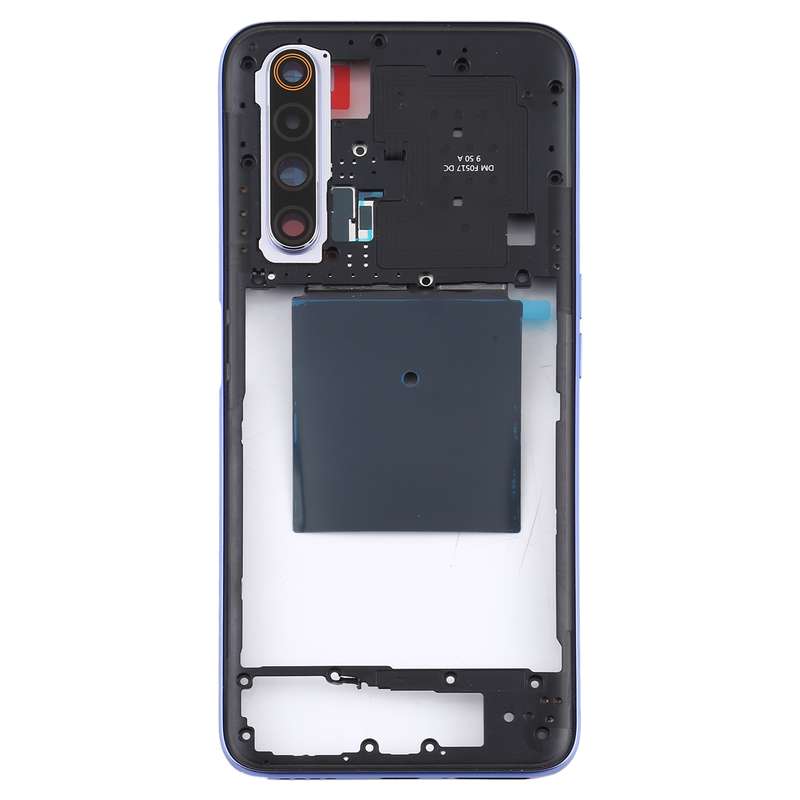 For OPPO Realme X50 5G Middle Frame Bezel Plate (Silver)