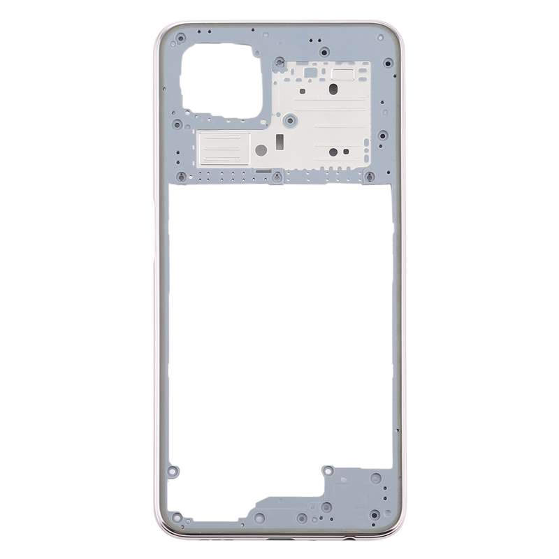 For OPPO A92s/Reno4 Z 5G PDKM00 Middle Frame Bezel Plate (Pink)