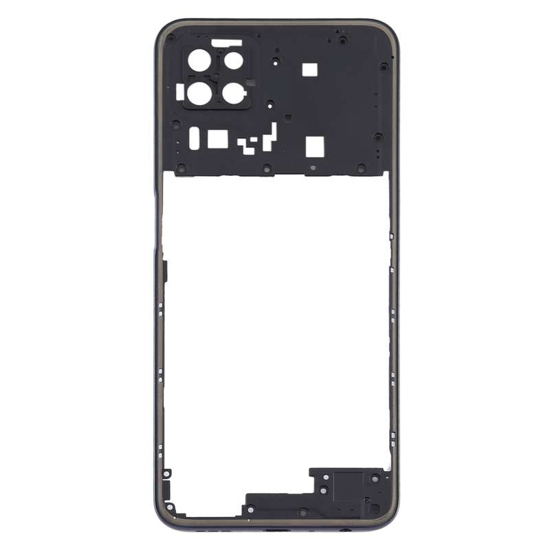 For OPPO A72 5G PDYM20 Middle Frame Bezel Plate (Blue)