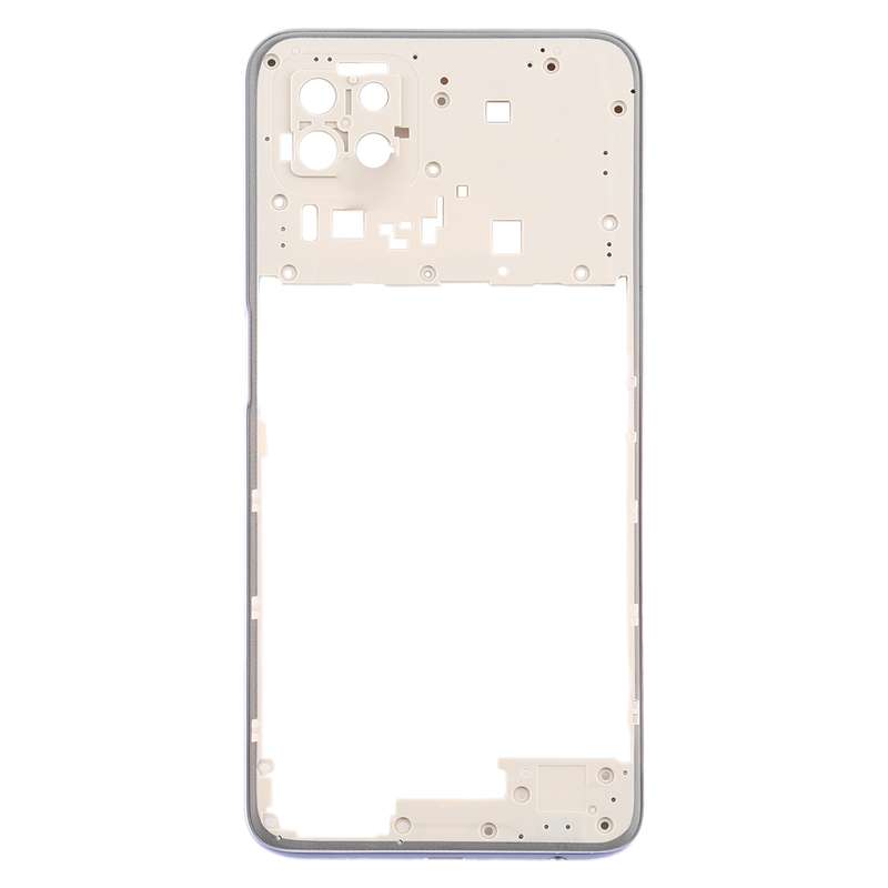 For OPPO A72 5G PDYM20 Middle Frame Bezel Plate (Blue)