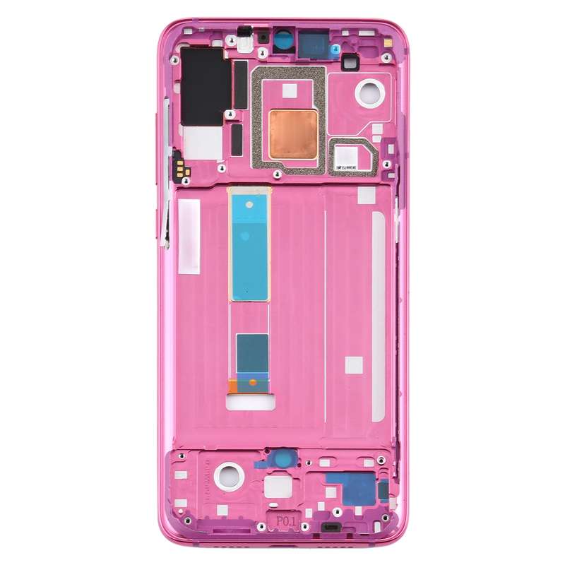 Front Housing LCD Frame Bezel Plate for Xiaomi Mi 9 Pro 5G (Black)