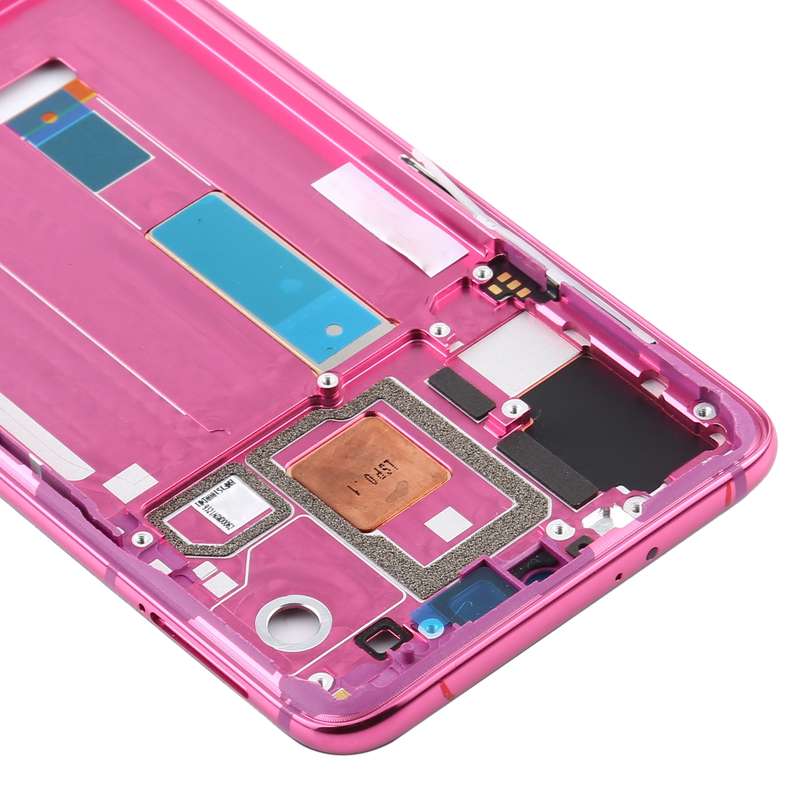 Front Housing LCD Frame Bezel Plate for Xiaomi Mi 9 Pro 5G (Black)