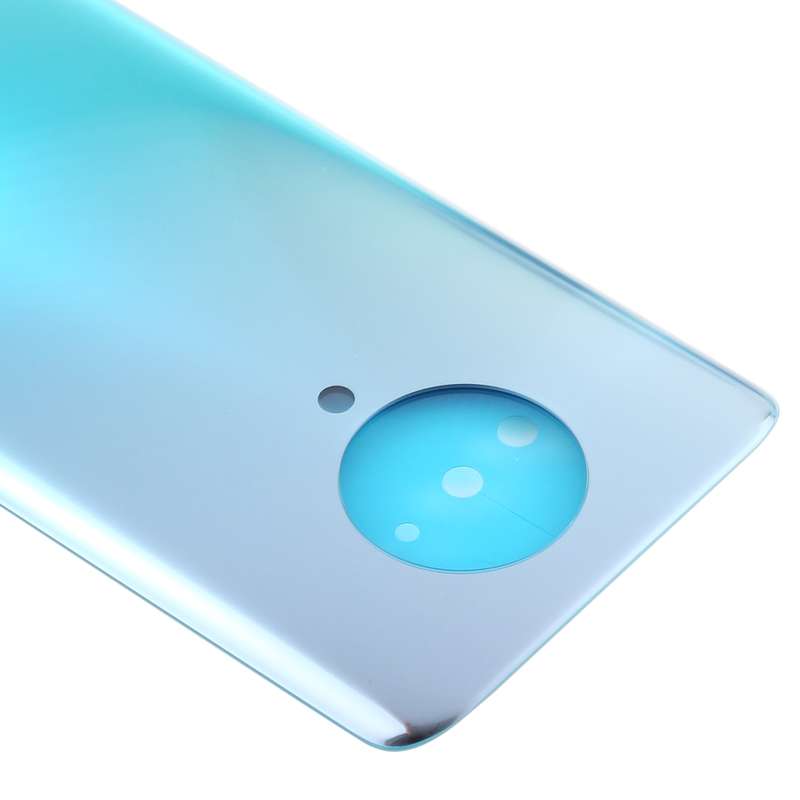 Front Housing LCD Frame Bezel Plate for Xiaomi Poco X3 / Poco X3 NFC M2007J20CG / M2007J20CT(Blue)