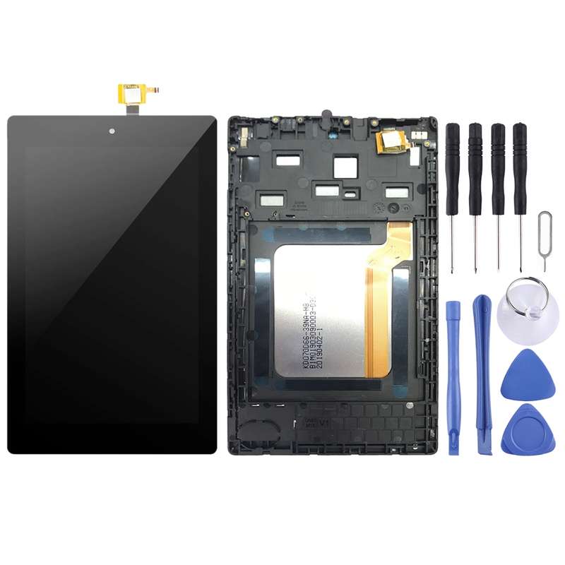 OEM LCD Screen for Amazon Kindle Fire HD 7 2017 SR043KL Digitizer Full Assembly with FrameBlack)