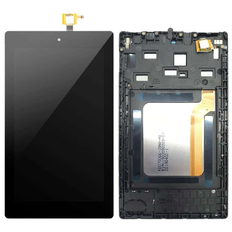OEM LCD Screen for Amazon Kindle Fire HD 7 2017 SR043KL Digitizer Full Assembly with FrameBlack)