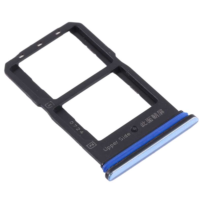 For Vivo Y70s V2002A SIM Card Tray + SIM Card Tray (Black)