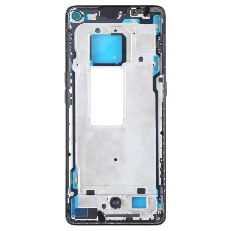 For OPPO Reno5 Pro 5G PDSM00, PDST00, CPH2201 Original Front Housing LCD Frame Bezel Plate (Blue)