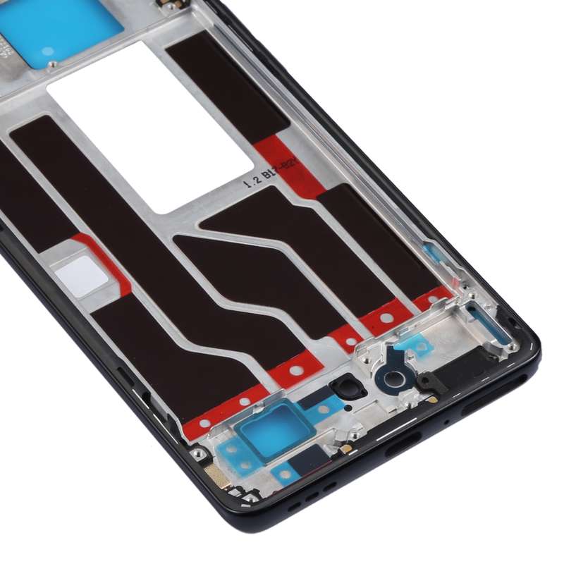 For OPPO Reno5 Pro 5G PDSM00, PDST00, CPH2201 Original Front Housing LCD Frame Bezel Plate (Blue)