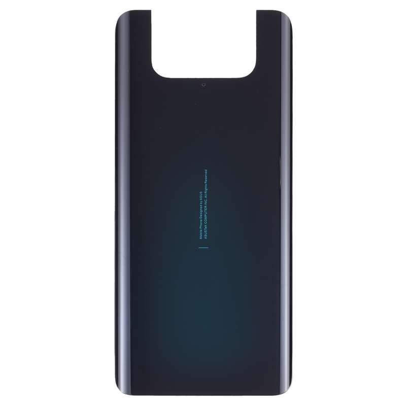 Glass Battery Back Cover for Asus Zenfone 7 ZS670KS(Black)
