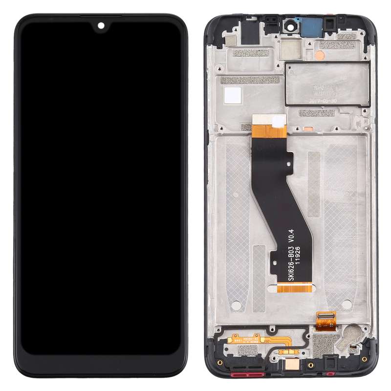 TFT LCD Screen for Nokia 3.2 Digitizer Full Assembly with Frame (Black)
