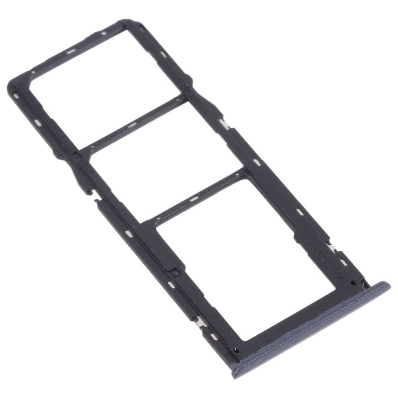 For OPPO Realme C11 RMX2185 SIM Card Tray + SIM Card Tray + Micro SD Card Tray (Grey)