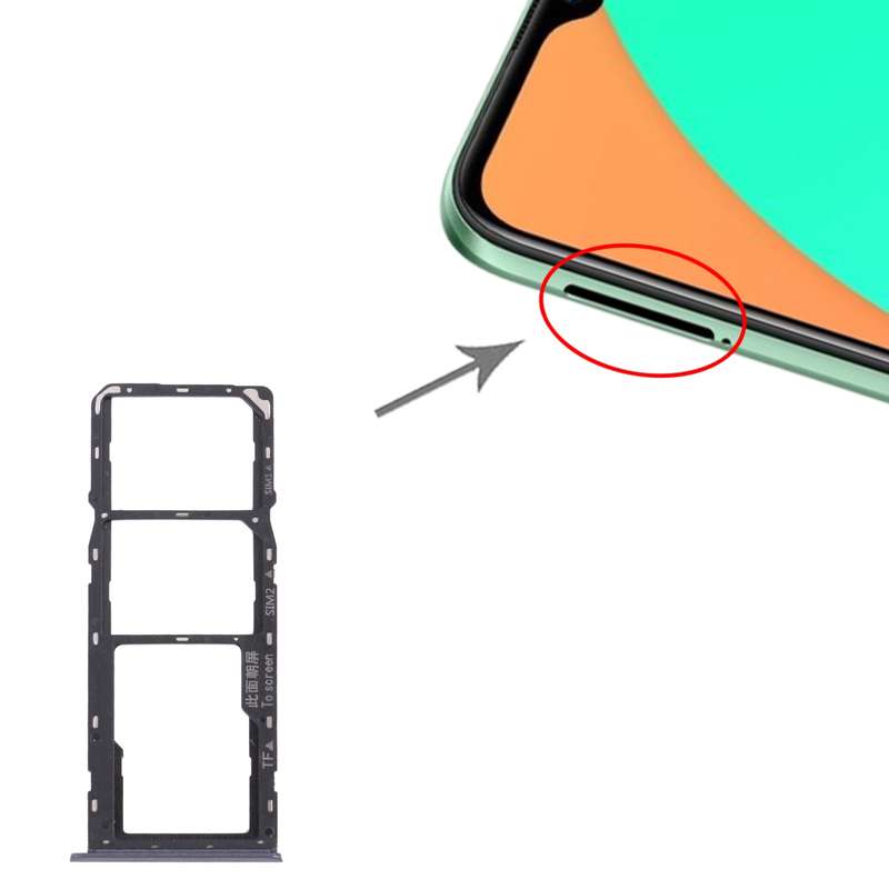 For Vivo Y73s V2031A SIM Card Tray + SIM Card Tray (Gold)