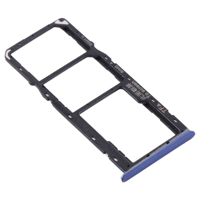 For OPPO Realme C11 RMX2185 SIM Card Tray + SIM Card Tray + Micro SD Card Tray (Grey)
