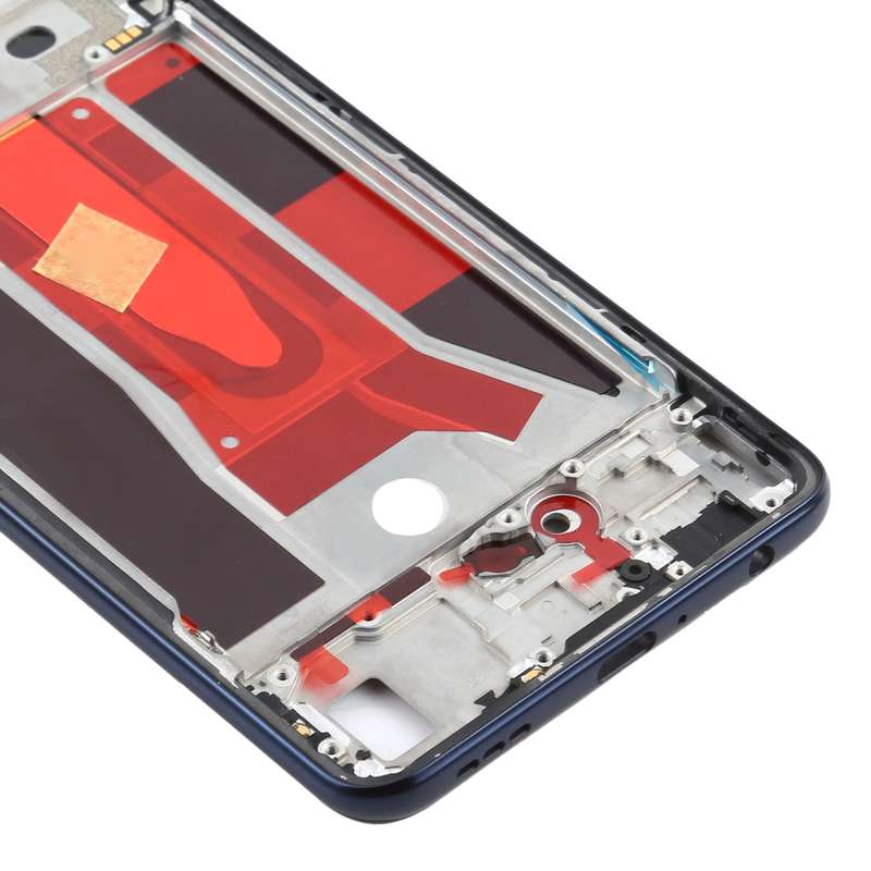 For OPPO Reno3 5G/Reno3 4G PCHM30 CPH2043 Front Housing LCD Frame Bezel Plate (Baby Blue)