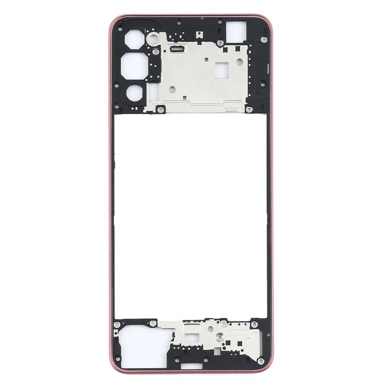 For OPPO Reno4 5G Back Housing Frame(Gold)