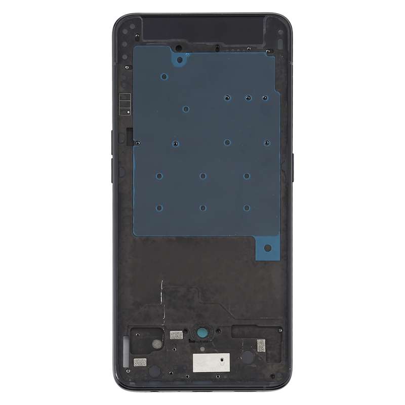 For OPPO Reno 5G/Reno 4G PCAM00 PCAT00 CPH1917 CPH1921 Front Housing LCD Frame Bezel Plate (Black)