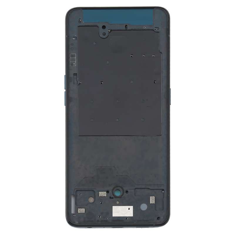 For OPPO Reno 5G/Reno 4G PCAM00 PCAT00 CPH1917 CPH1921 Front Housing LCD Frame Bezel Plate (Black)