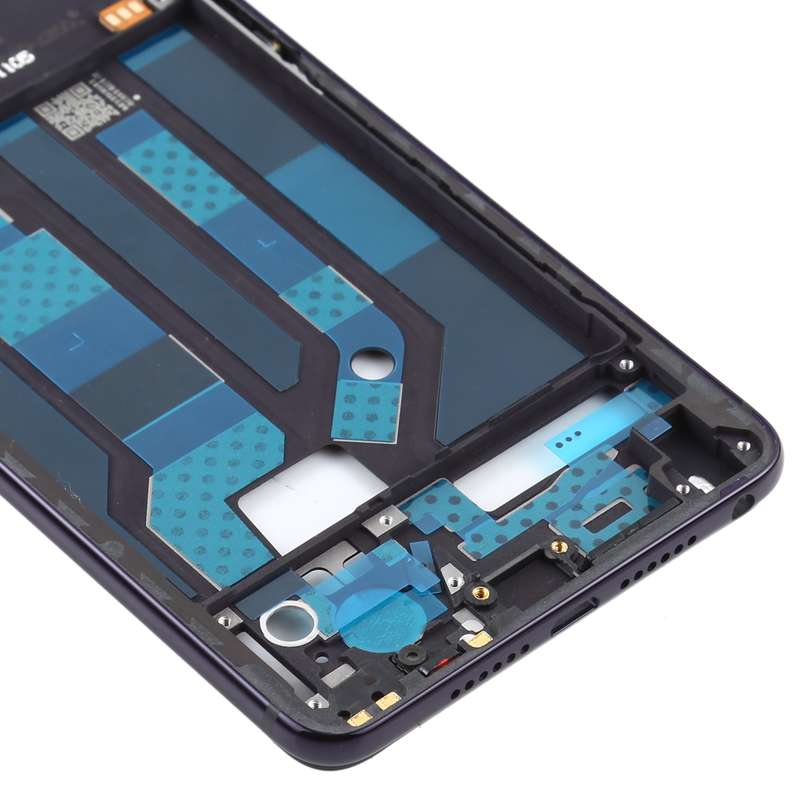 For OPPO R15 PACM00 CPH1835 PACT00 CPH1831 PAAM00 Front Housing LCD Frame Bezel Plate(Black)
