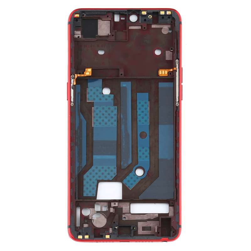 For OPPO R15 PACM00 CPH1835 PACT00 CPH1831 PAAM00 Front Housing LCD Frame Bezel Plate(Black)
