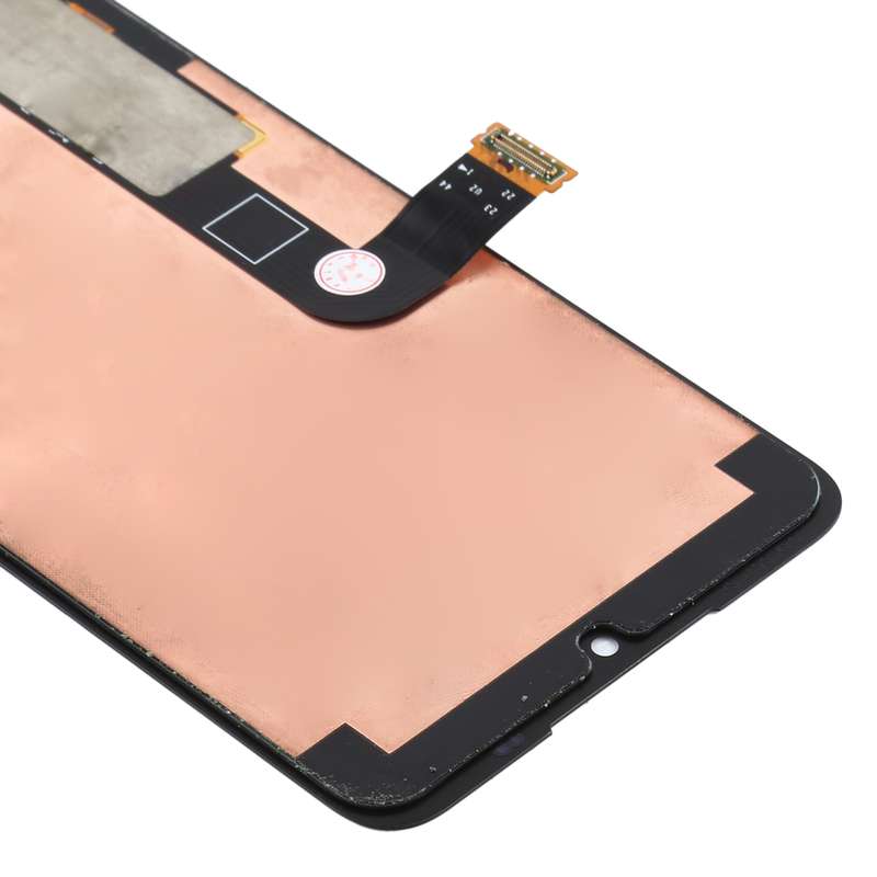 LCD Screen for LG G8s ThinQ LMG810, LM-G810, LMG810EAW with Digitizer Full Assembly With Frame (Blac