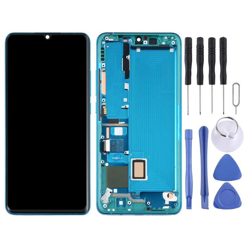 Original LCD Screen and Digitizer Full Assembly With Frame for Xiaomi Mi CC9 Pro / Mi Note 10 / Mi N