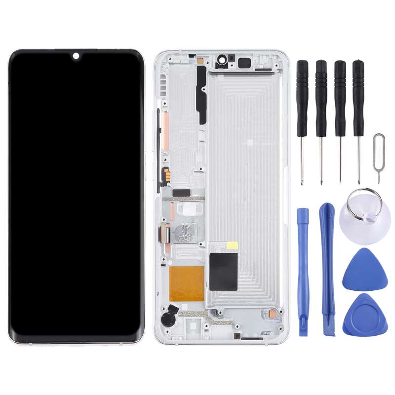 Original LCD Screen and Digitizer Full Assembly With Frame for Xiaomi Mi CC9 Pro / Mi Note 10 / Mi N