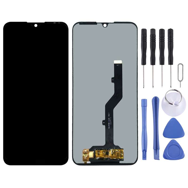 OEM LCD Screen for ZTE Blade A7s 2020 with Digitizer Full Assembly (Black)