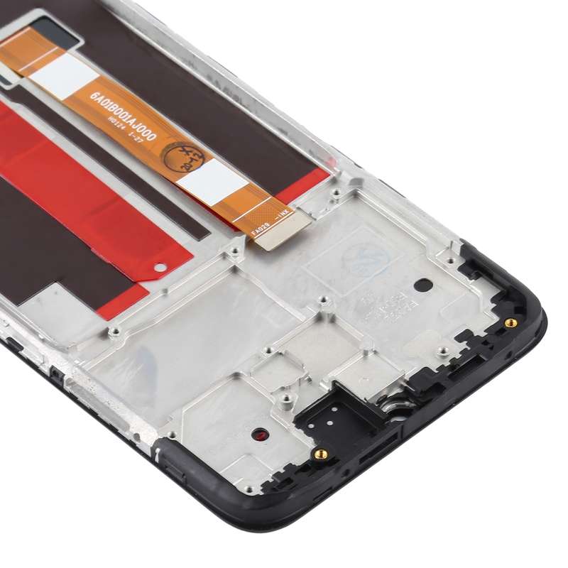 For OnePlus 8T 5G KB2001 KB2000 KB2003 AMOLED LCD Screen Digitizer Full Assembly With Frame (Blue)