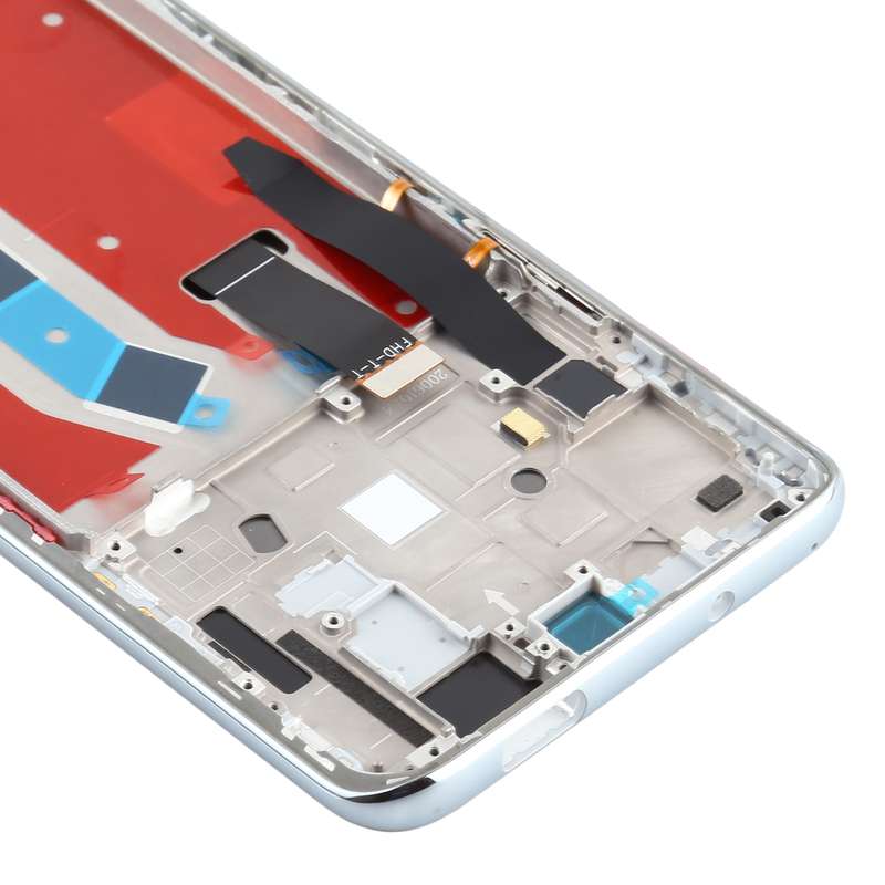 OEM LCD Screen for Huawei Honor X10 5G Digitizer Full Assembly with Frame(Blue)