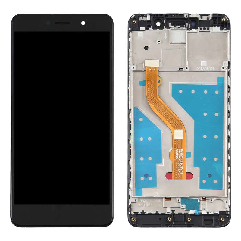 OEM LCD Screen for Huawei Enjoy 7 Plus/Y7 Prime Digitizer Full Assembly with Frame (White)