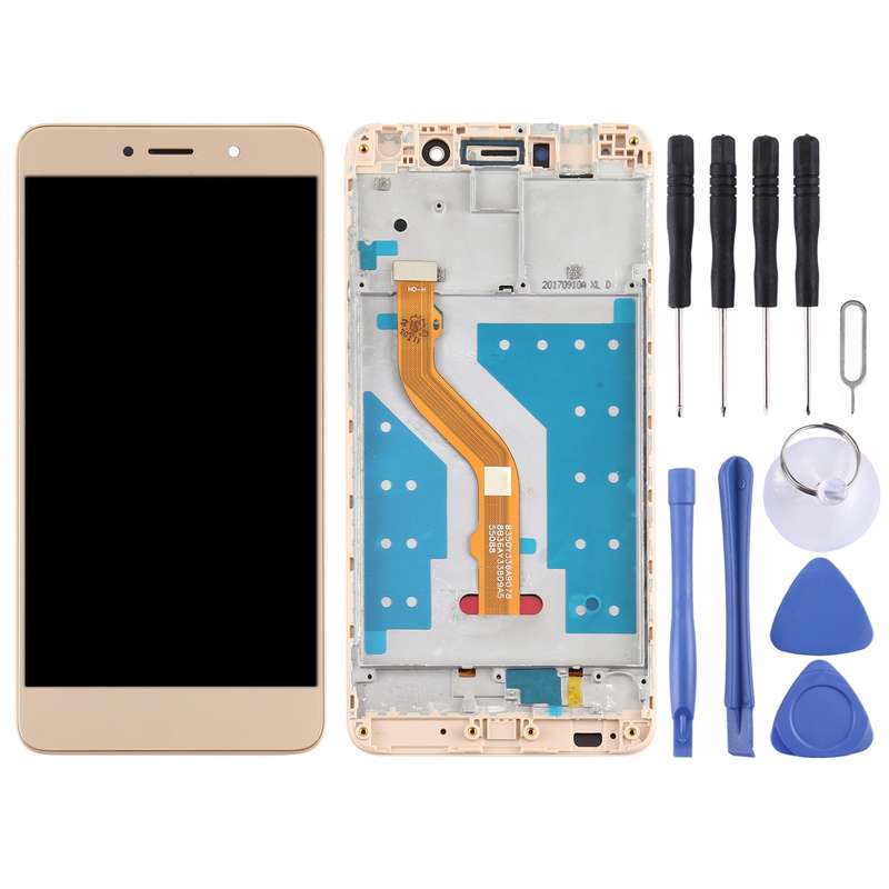OEM LCD Screen for Huawei Enjoy 7 Plus/Y7 Prime Digitizer Full Assembly with Frame (White)