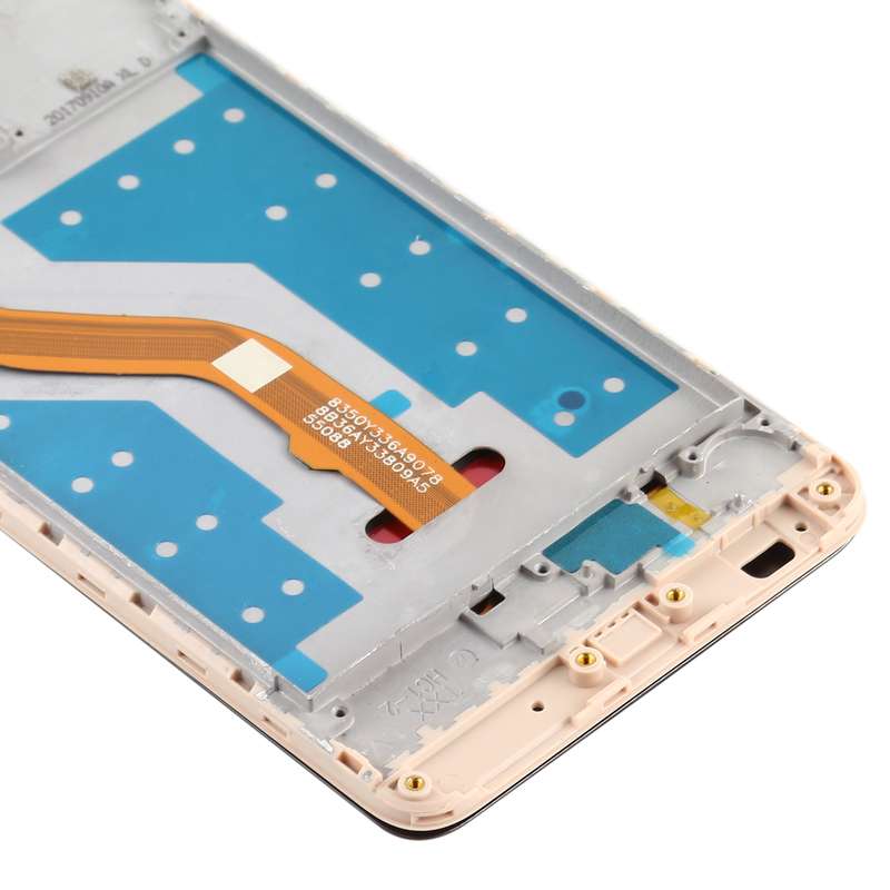 OEM LCD Screen for Huawei Enjoy 7 Plus/Y7 Prime Digitizer Full Assembly with Frame (White)