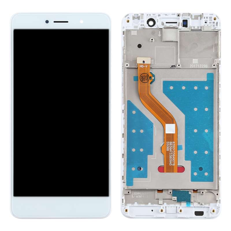 OEM LCD Screen for Huawei Enjoy 7 Plus/Y7 Prime Digitizer Full Assembly with Frame (White)