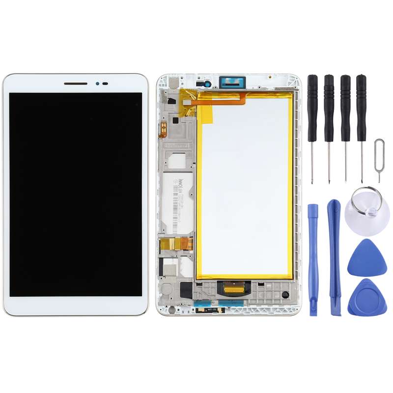 OEM LCD Screen for Huawei MediaPad T2 8.0 Pro JDN-W09 Digitizer Full Assembly with Frame(White)