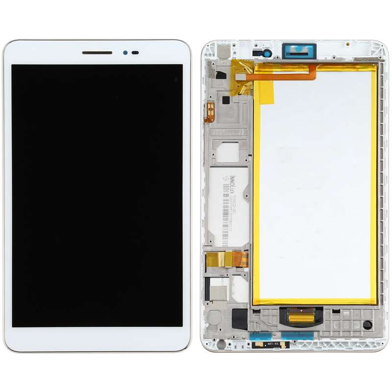 OEM LCD Screen for Huawei MediaPad T2 8.0 Pro JDN-W09 Digitizer Full Assembly with Frame(White)