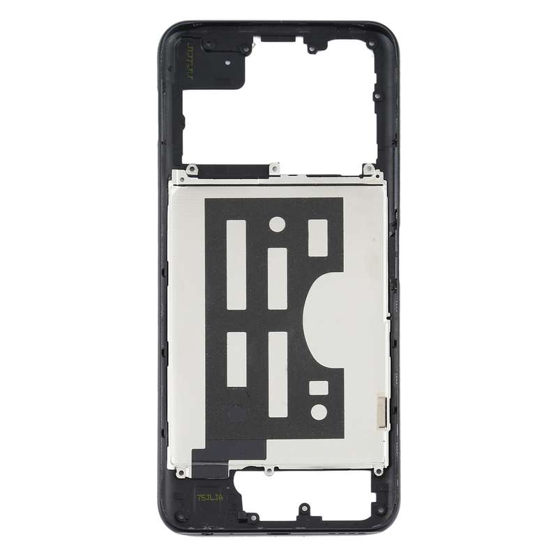 For Vivo Y70s Middle Frame Bezel Plate(Black)