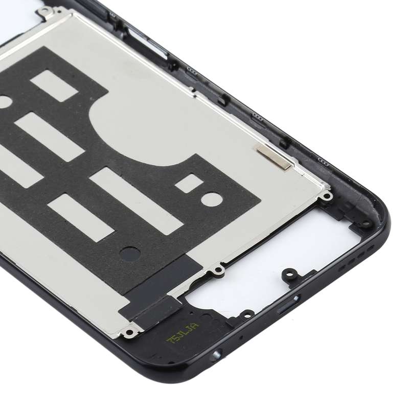 For Vivo Y70s Middle Frame Bezel Plate(Black)