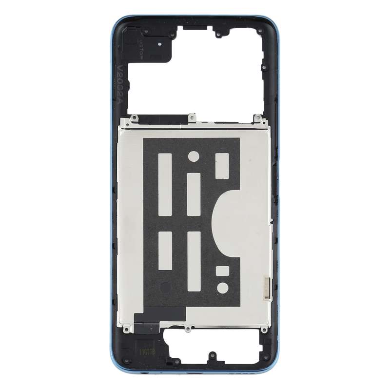 For Vivo Y70s Middle Frame Bezel Plate(Black)