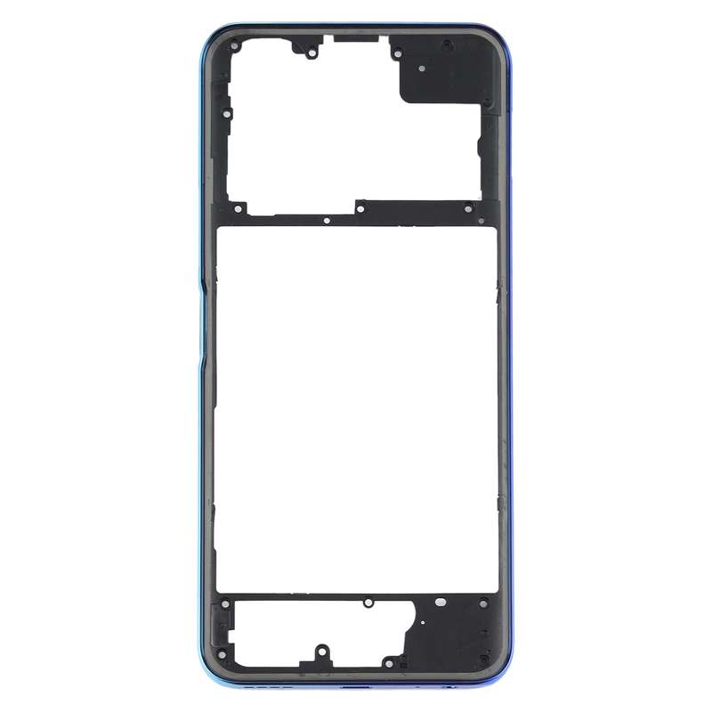 For Vivo Y51s V2002A Middle Frame Bezel Plate(Blue)